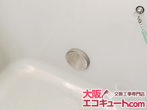 大阪市内のエコキュート風呂循環アダプターの交換その4